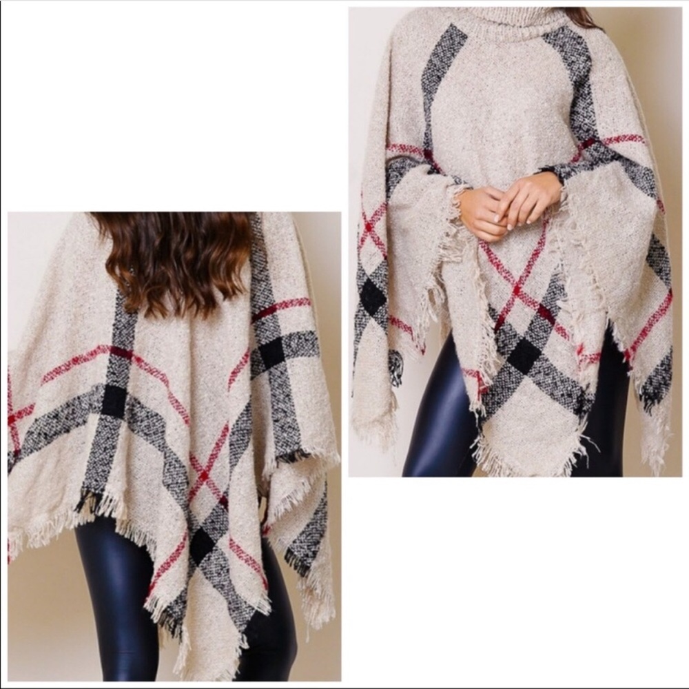 Ivory Poncho Brand New in Packaging! - Picture 2 of 3